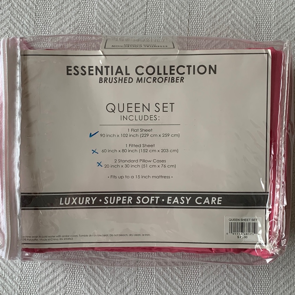 ESSENTIAL COLLECTION (( 1 Flat Sheet )).